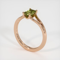 0.88 Ct. Gemstone Ring, 14K Rose Gold 2