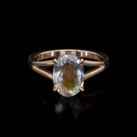 1.90 Ct. Gemstone Ring, 14K Rose Gold 1