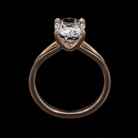 1.90 Ct. Gemstone Ring, 14K Rose Gold 3