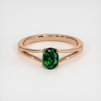 0.72 Ct. Gemstone Ring, 14K Rose Gold 1