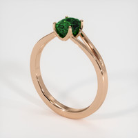 0.72 Ct. Gemstone Ring, 14K Rose Gold 2