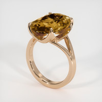 8.55 Ct. Gemstone Ring, 14K Rose Gold 2