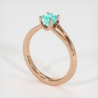 0.67 Ct. Gemstone Ring, 14K Rose Gold 2