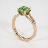 2.20 Ct. Gemstone Ring, 14K Rose Gold 2