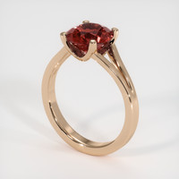 2.60 Ct. Gemstone Ring, 14K Rose Gold 2