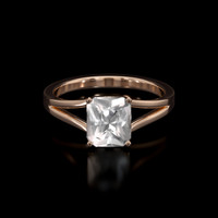 1.20 Ct. Gemstone Ring, 14K Rose Gold 1