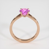 1.72 Ct. Pink Sapphire Ring, 14K Rose Gold 3