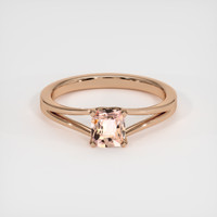 0.76 Ct. Sapphire Ring, 14K Rose Gold 1