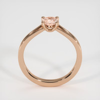 0.76 Ct. Sapphire Ring, 14K Rose Gold 3