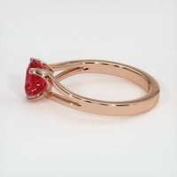 1.62 Ct. Ruby Ring, 14K Rose Gold 4