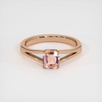 0.92 Ct. Sapphire Ring, 14K Rose Gold 1