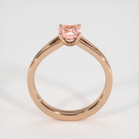 0.92 Ct. Sapphire Ring, 14K Rose Gold 3