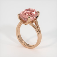 12.01 Ct. Sapphire Ring, 14K Rose Gold 2