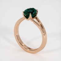 2.15 Ct. Sapphire Ring, 14K Rose Gold 2