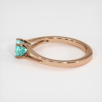 0.67 Ct. Gemstone Ring, 18K Rose Gold 4