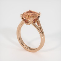 5.19 Ct. Sapphire Ring, 18K Rose Gold 2