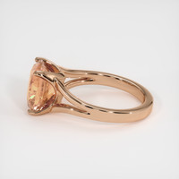 5.19 Ct. Sapphire Ring, 18K Rose Gold 4