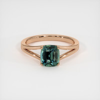 2.02 Ct. Sapphire Ring, 18K Rose Gold 1