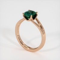 2.02 Ct. Sapphire Ring, 18K Rose Gold 2