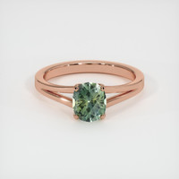 0.99 Ct. Sapphire Ring, 18K Rose Gold 1