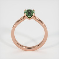 0.99 Ct. Sapphire Ring, 18K Rose Gold 3