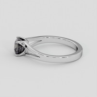 1.10 Ct. Purplish Grey Spinel Ring, Silver 4