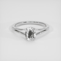 2.23 Ct. White Sapphire Ring, Silver 1