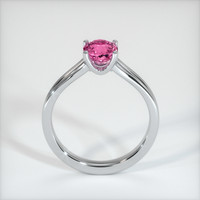 1.56 Ct. Pink Sapphire Ring, 10K White Gold 3