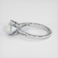 3.67 Ct. Bi Color Sapphire Ring, 10K White Gold 4