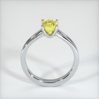 1.48 Ct. Yellow Sapphire Ring, 10K White Gold 3