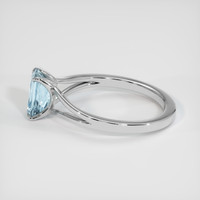 1.34 Ct. Gemstone Ring, 14K White Gold 4