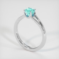 0.67 Ct. Gemstone Ring, 14K White Gold 2