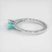 0.67 Ct. Gemstone Ring, 14K White Gold 4