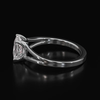 1.20 Ct. Gemstone Ring, 14K White Gold 4
