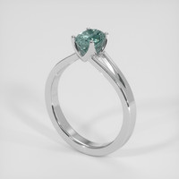1.01 Ct. Gemstone Ring, 14K White Gold 2