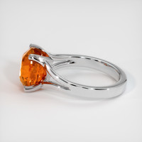 6.15 Ct. Gemstone Ring, 14K White Gold 4