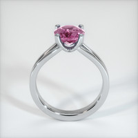 2.15 Ct. Pink Sapphire Ring, 14K White Gold 3