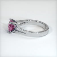 2.15 Ct. Pink Sapphire Ring, 14K White Gold 4