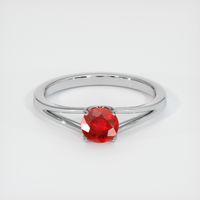 Ruby Ring 0.73 Ct. 14K White Gold Preview