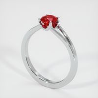 Ruby Ring 0.73 Ct. 14K White Gold Preview