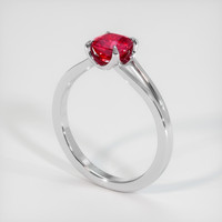 Ruby Ring 1.02 Ct., 14K White Gold Preview