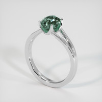 1.46 Ct. Sapphire Ring, 14K White Gold 2
