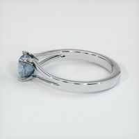 1.35 Ct. Sapphire Ring, 14K White Gold 4