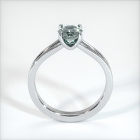 0.75 Ct. Sapphire Ring, 14K White Gold 3