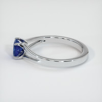1.20 Ct. Sapphire Ring, 18K White Gold 4