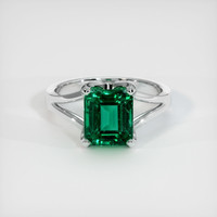 Emerald Ring 2.91 Ct. 18K White Gold Preview