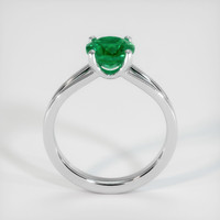 1.23 Ct. Emerald Ring, 18K White Gold 3