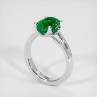 Emerald Ring 1.84 Ct. 18K White Gold Preview