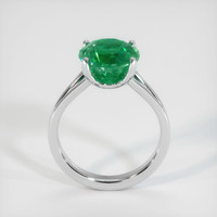 3.36 Ct. Emerald Ring, 18K White Gold 3