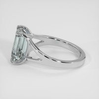 3.14 Ct. Gemstone Ring, 18K White Gold 4